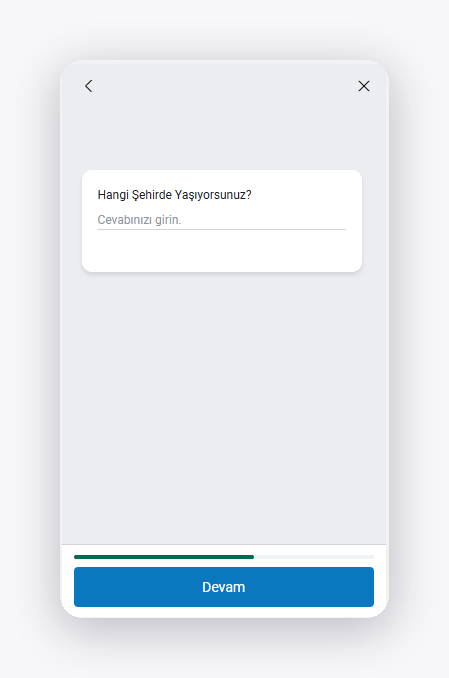 Lead form step three